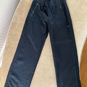 ATHLETA Black Linen Pants SZ 4T